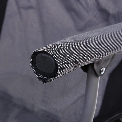 Кресло складное с подлокотниками до 100 кг SJ-0054, 585892 см, цвет серый, ТуристМастер_12