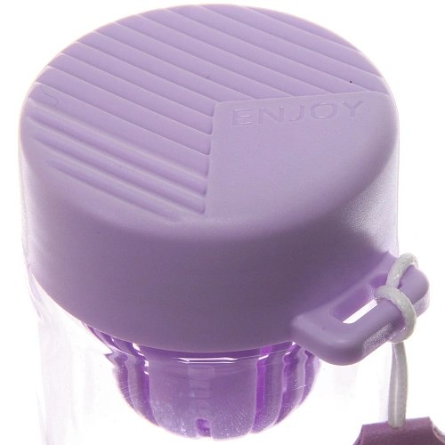 Бутылка питьевая пластиковая 600мл BEST, микс цветов_23