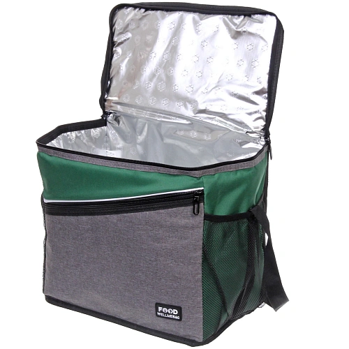 Термосумка 23 л, 352230 см, WM799-3, серый-зелёный_6