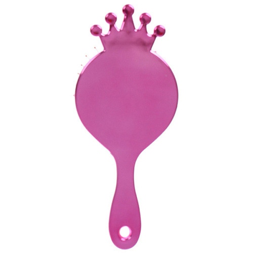 Расческа массажная детская зеркальная ЛАВАНДА, маленькая Леди, микс 4 цвета, 716см (блистер Ultramarine)_3