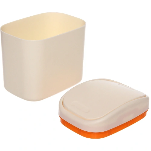 Контейнер для мусора Vogue1,5л бежевый_4