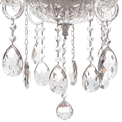 Люстра подвесная в стиле барокко Alfemminile 840Вт 25-DZ888 со стеклянными основаниями_41