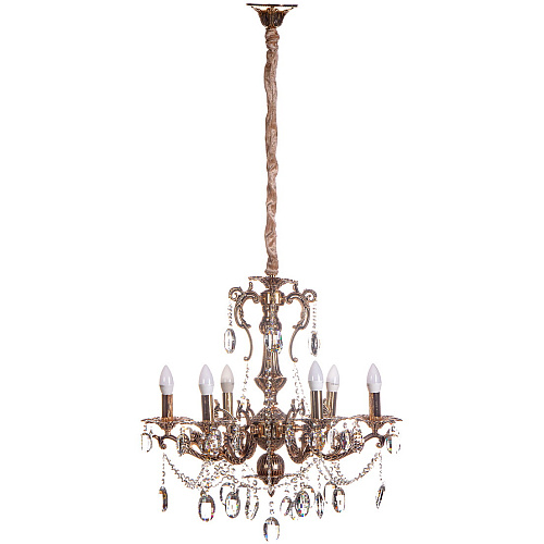 Люстра 640Вт золотой 8036_6