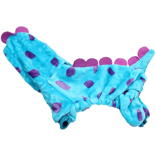 Комбинезон зимний для мелких и средних пород собак DOG DINO, цвет голубой, размер S_5