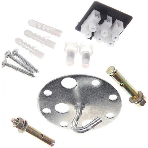 Люстра подвесная в стиле барокко Aroma 540Вт 25-S806 со стеклянными основаниями_11