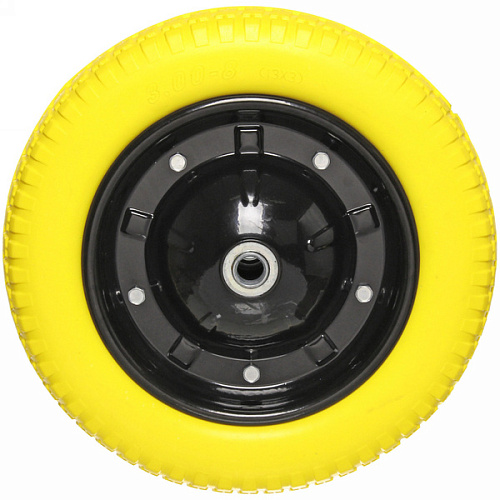 Колесо к тачке 13 3,008 (ось 20мм) вспененный полиуретан_3