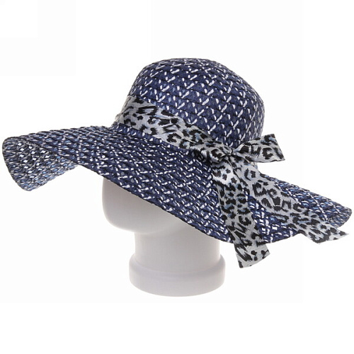 Шляпа женская с широкими полями TiraMiSu- Стелла, микс 8 цветов, р58, ширина полей 14 см_3