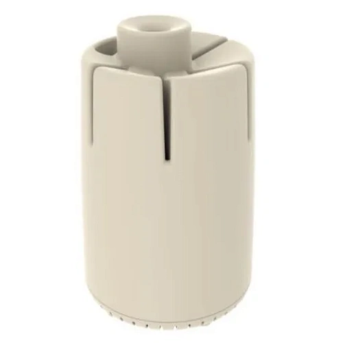 Подставка для ножей универсальная 16*16*25см слоновая кость