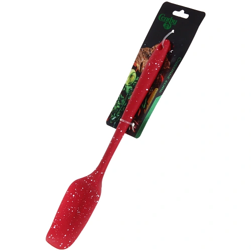 Лопатка кухонная силиконовая Bon appétit узкая✦_9