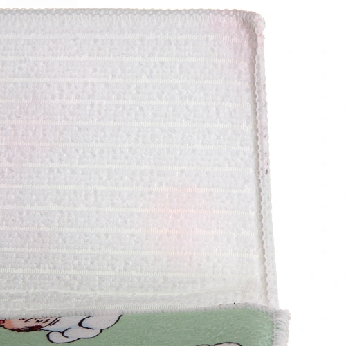 Коврик для сушки посуды 3038см Поваренок мятный_9