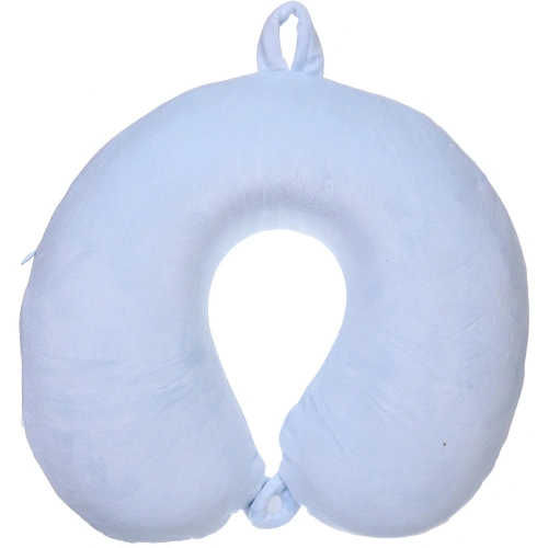 Подушка дорожная TRIP - Comfort, мемори-эффект, цвет голубой_3