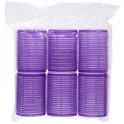 Бигуди липучки, 6шт, однотонные, цвет микс, d-4,5_11