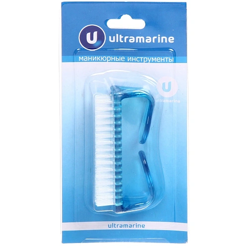 Щетка для маникюра на блистере большоя Ультрамарин, цвет микс, 8см_7