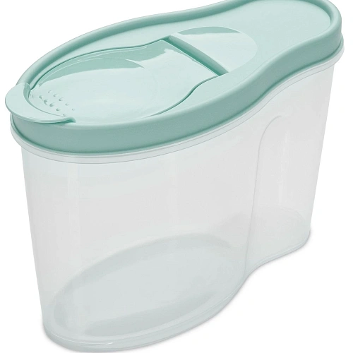 Контейнер пластиковый пищевой Альто 1,4л для сыпучих продуктов в ассортименте С282_3