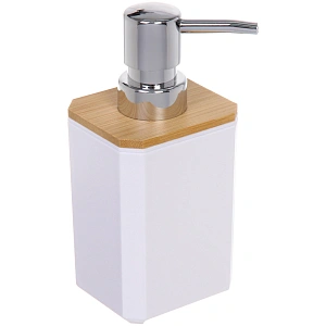 Дозатор для жидкого мыла Квадро 260 мл белый