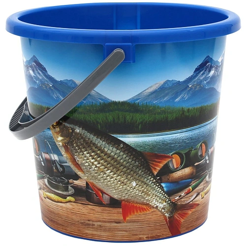 Ведро Рыбалка 10л пластиковое