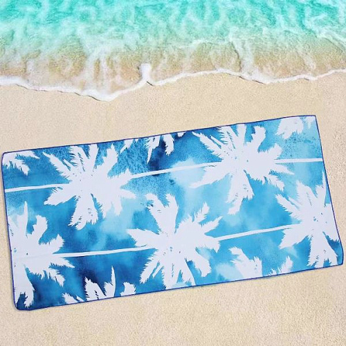 Полотенце пляжное 70140 см SUNshine - Пальмы, микрофибра, 230 грм2_7