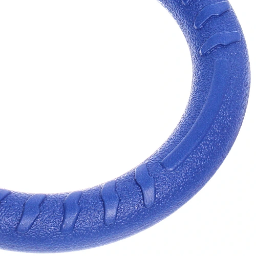 Кольцо - пуллер для собак средних и крупных пород ЛЮБИМЫЙ БРО, цвет синий, d - 185см (подвес)_4