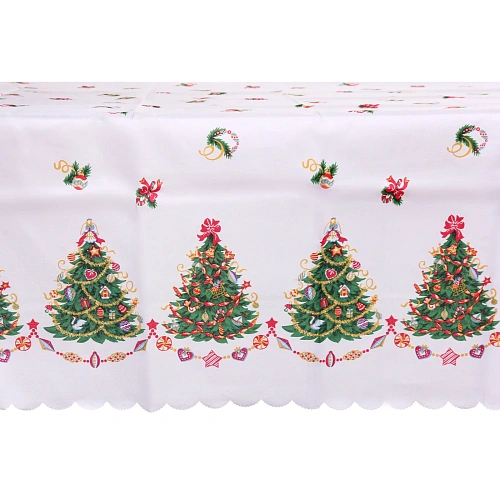 Скатерть 150180 см Новогодняя ёлочка_3