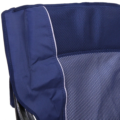 Кресло складное с подлокотниками до 100 кг SJ-0053, 526292 см, цвет синий, ТуристМастер_26