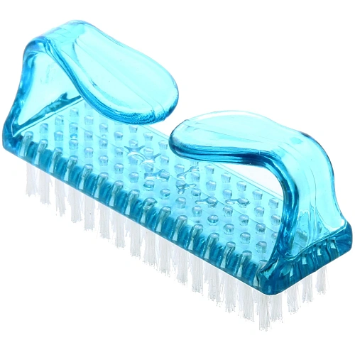 Щетка для маникюра на блистере большоя Ультрамарин, цвет микс, 8см_3